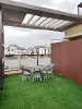 1BHK Terrace of Sakshar Homes TrustedStay Service Apartment in Gachibowli Hyderabad